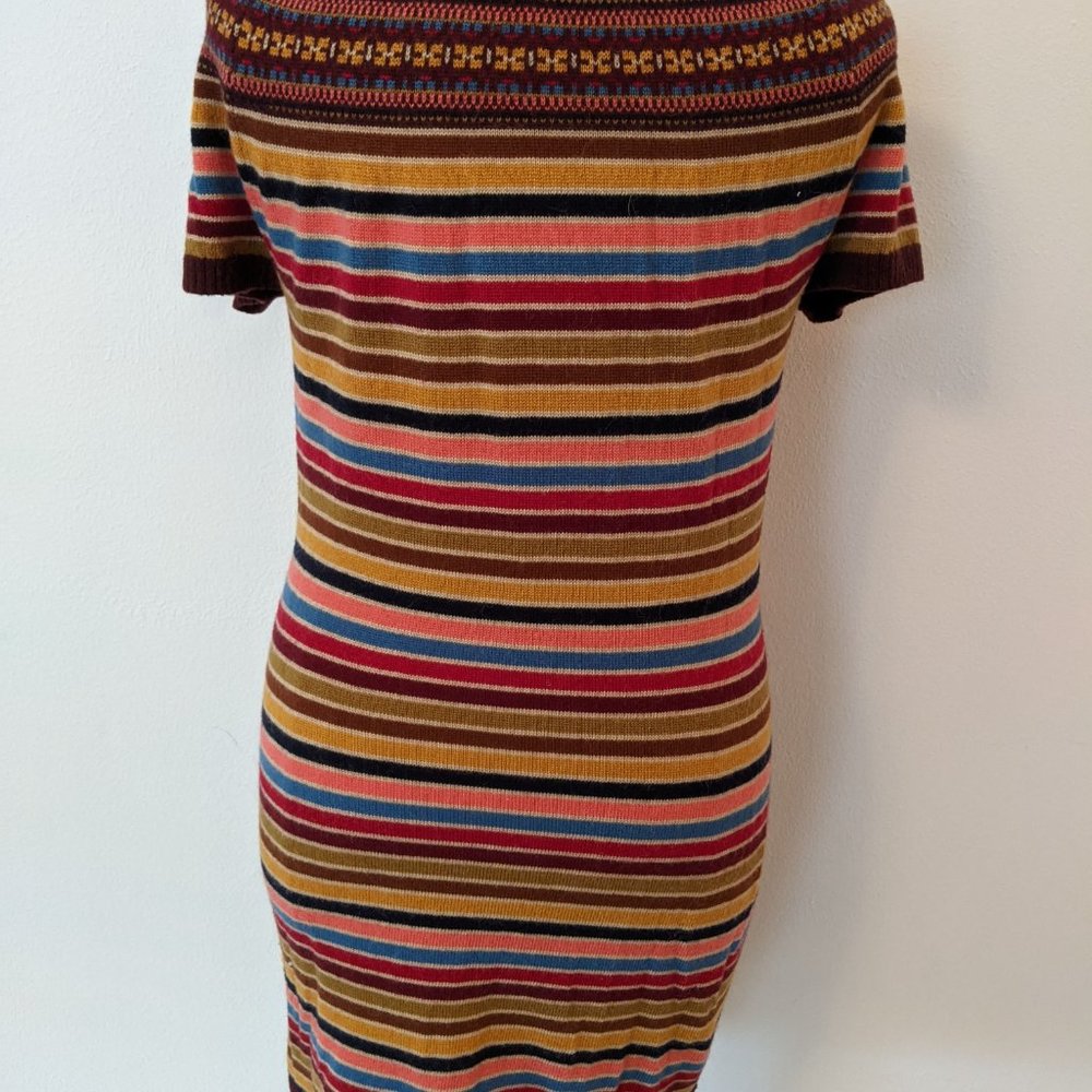 Fall! Short Sleeve Sweater Dress - Picture 4 of 7